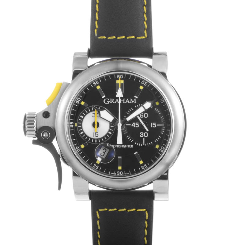 GRAHAM LONDON 2TRAS.B01A.L91B Chronofighter R.A.C. Trigger Black Rush replica watch
